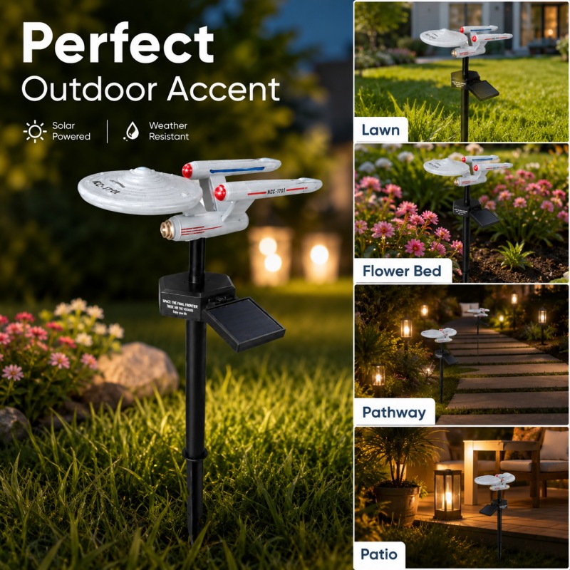 Outdoor Lighting Company - مصباح حديقة شمسي على شكل سفينة