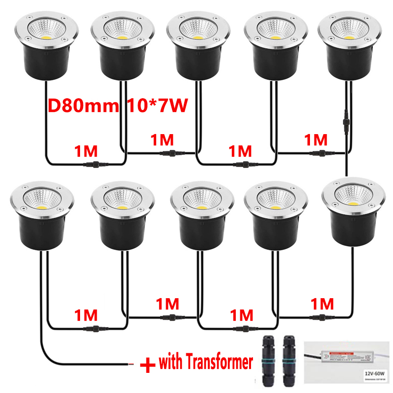 Outdoor Lighting Underground Wiring - مصباح LED أرضي 12 فولت مقاوم