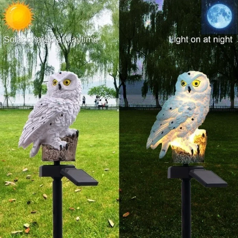 Bollard Light Garden - مصباح أرضي للحديقة يعمل بالطاقة الشمسية