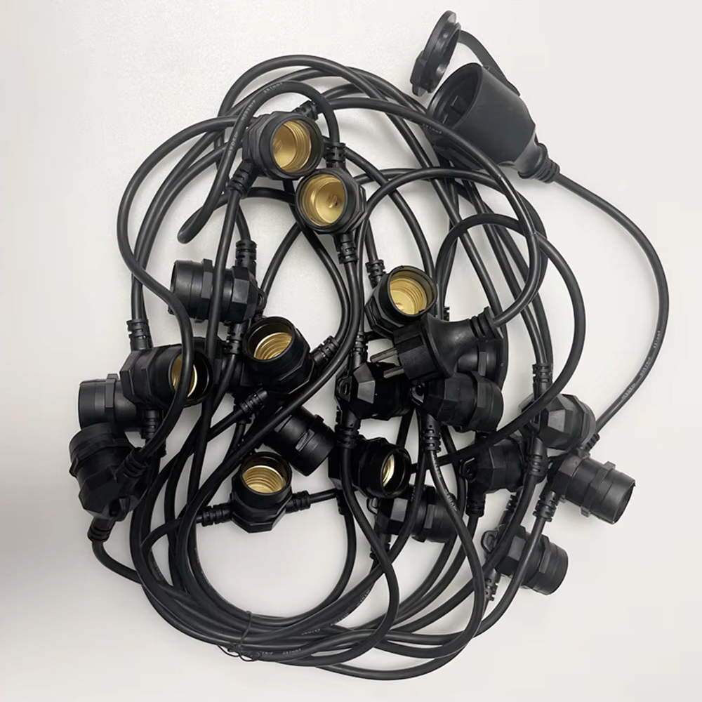 Outdoor Lighting Socket - سلسلة إضاءة LED بطول 10 أمتار،