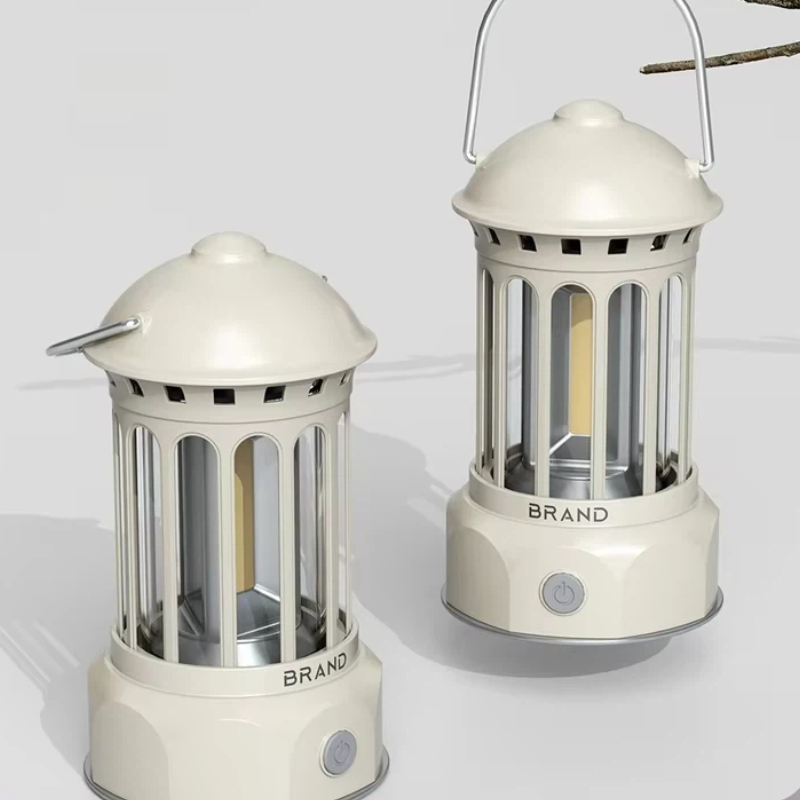 Outdoor Lighting For Camping - فانوس تخييم خارجي محمول بتصميم عتيق،