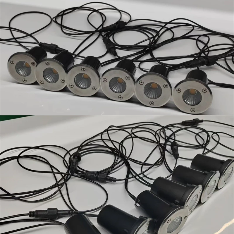Outdoor Lighting Underground Wiring - مصباح LED مدفون تحت الأرض مقاوم