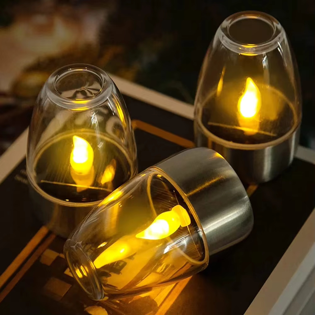 Outdoor Lighting Company - LED الفولاذ المقاوم للصدأ أضواء الشموع