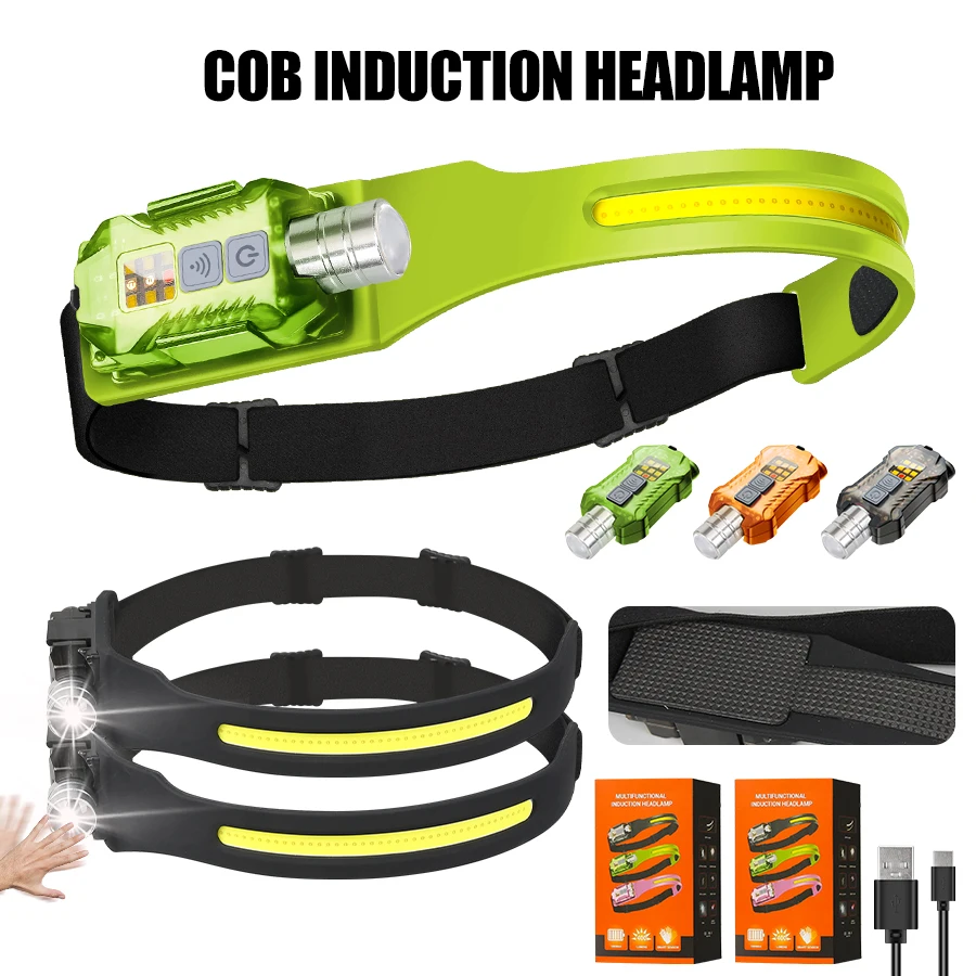 Outdoor Lighting For Camping - كشاف أمامي LED قوي محمول قابل
