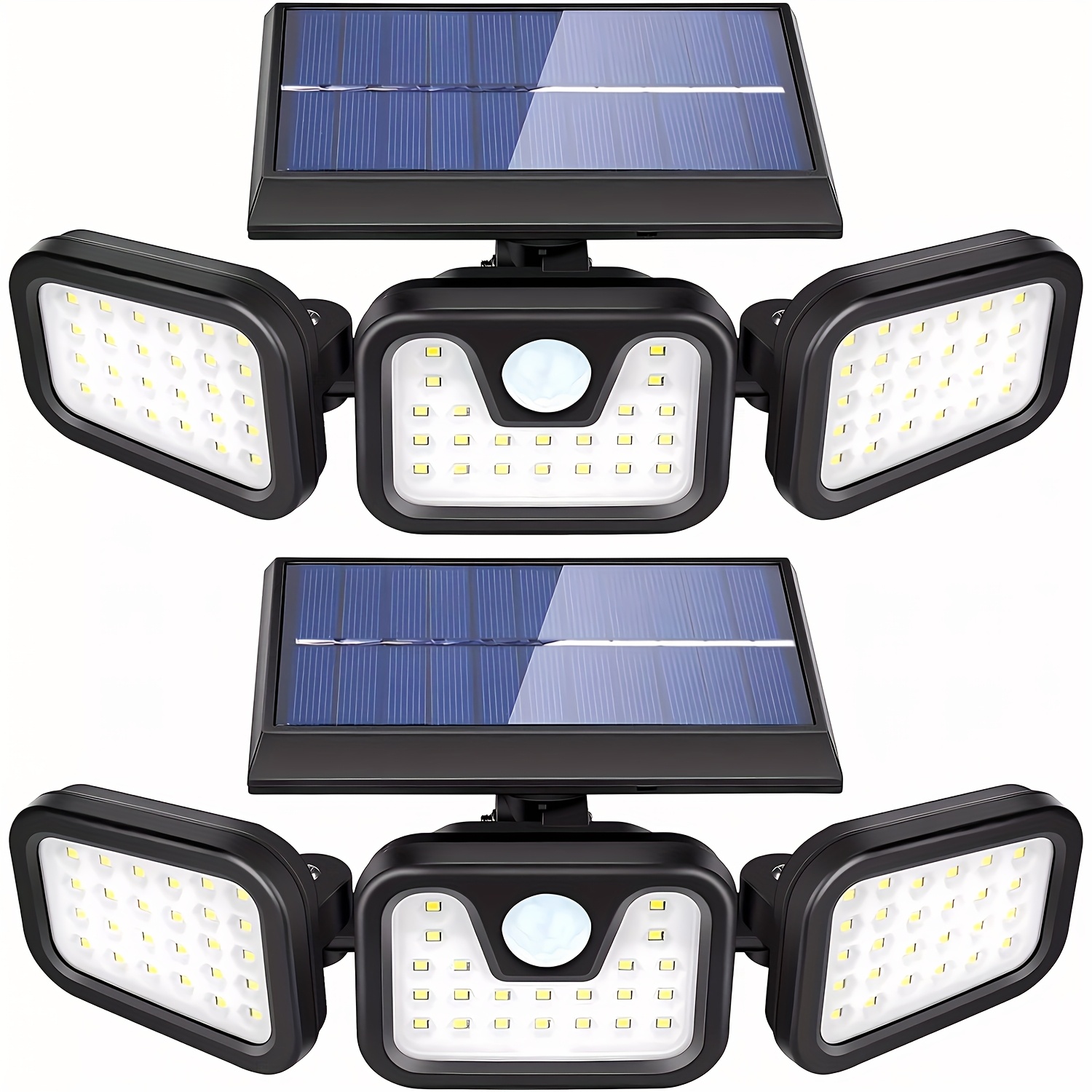 Outdoor Lighting Front Yard - مصباح شمسي بـ 74 مصباح LED