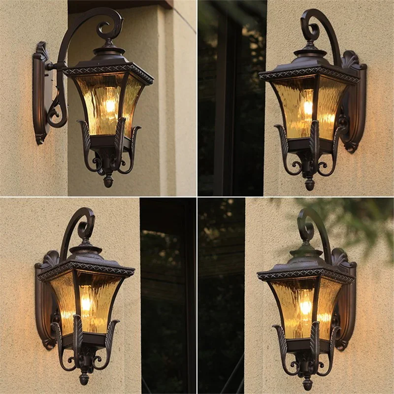 Xl Outdoor Lighting - مصباح جداري خارجي على الطراز الأوروبي