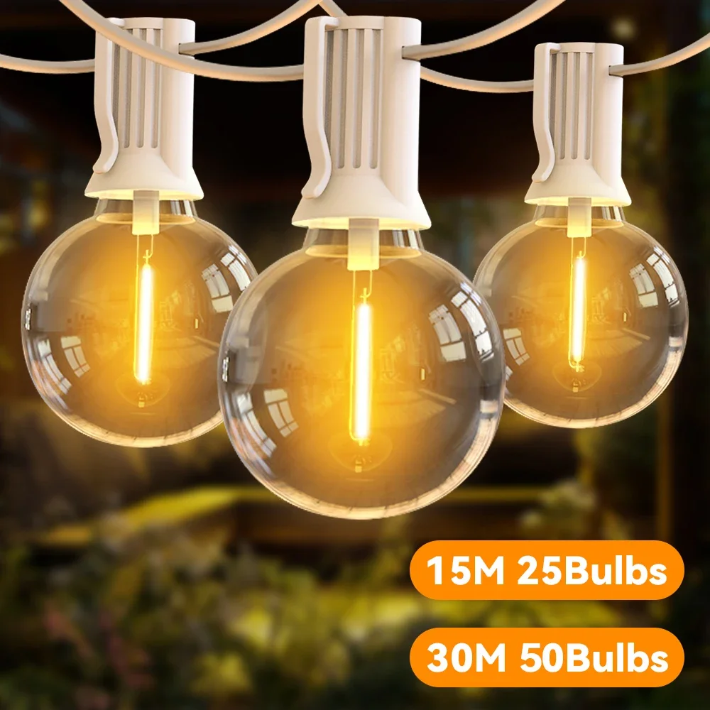 Outdoor Lighting Socket - 30 متر 15 متر الجنية سلسلة