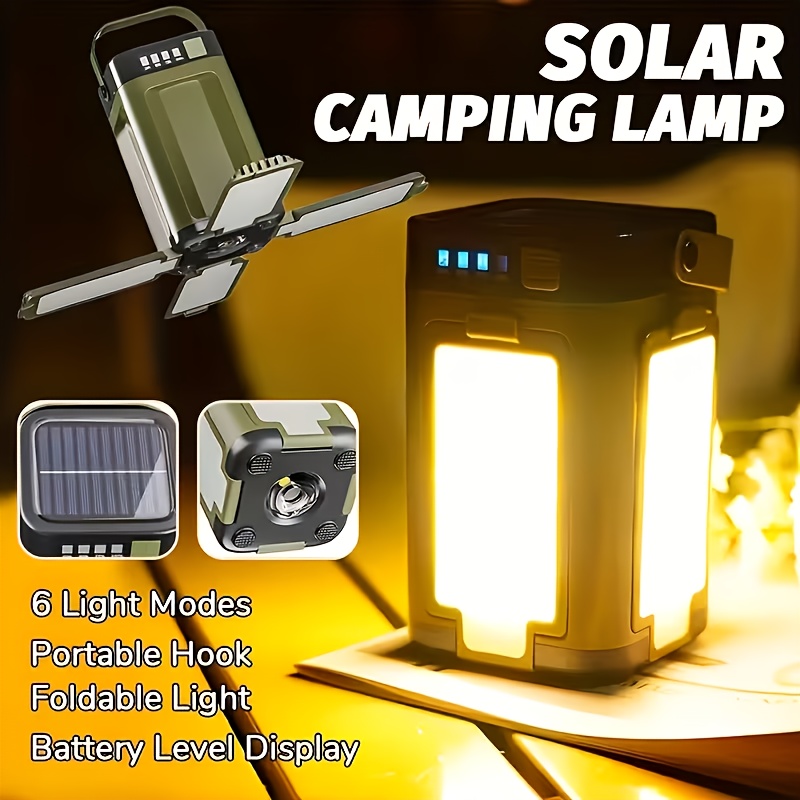 مصباح تخييم خارجي يعمل بالطاقة - مراجعة Outdoor Lighting For Camping وسعره