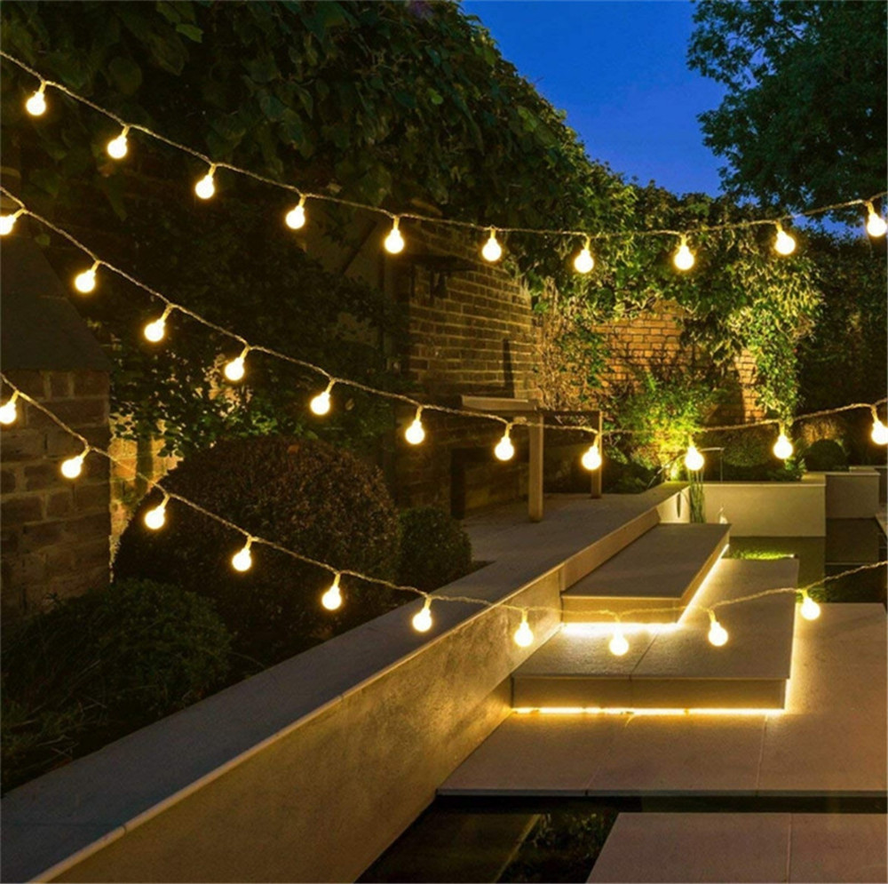 أضواء خيطية تعمل بالطاقة الشمس - مراجعة Outdoor Lighting For Camping وسعره