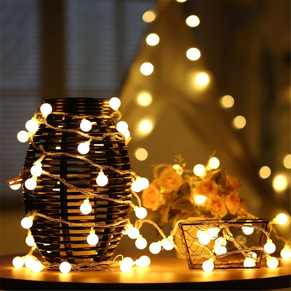 أضواء خيطية تعمل بالطاقة الشمس - مراجعة Outdoor Lighting For Camping وسعره