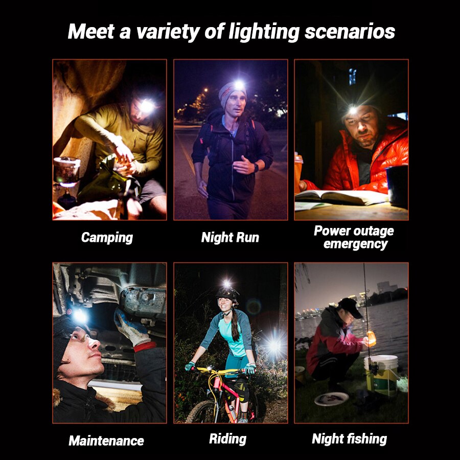 كشافات LED قابلة لإعادة الشحن  - مراجعة Outdoor Lighting For Camping وسعره