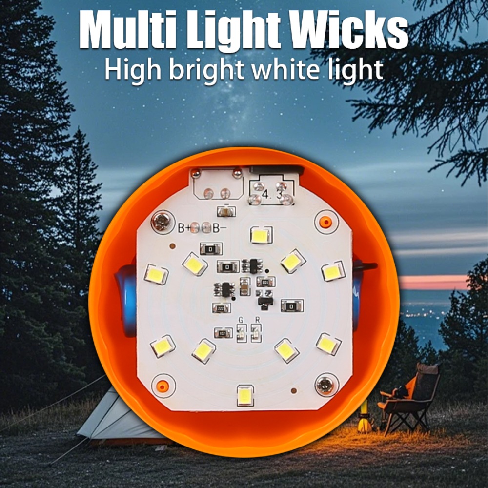 مصباح تخييم محمول صغير مع 4 أو - مراجعة Outdoor Lighting For Camping وسعره