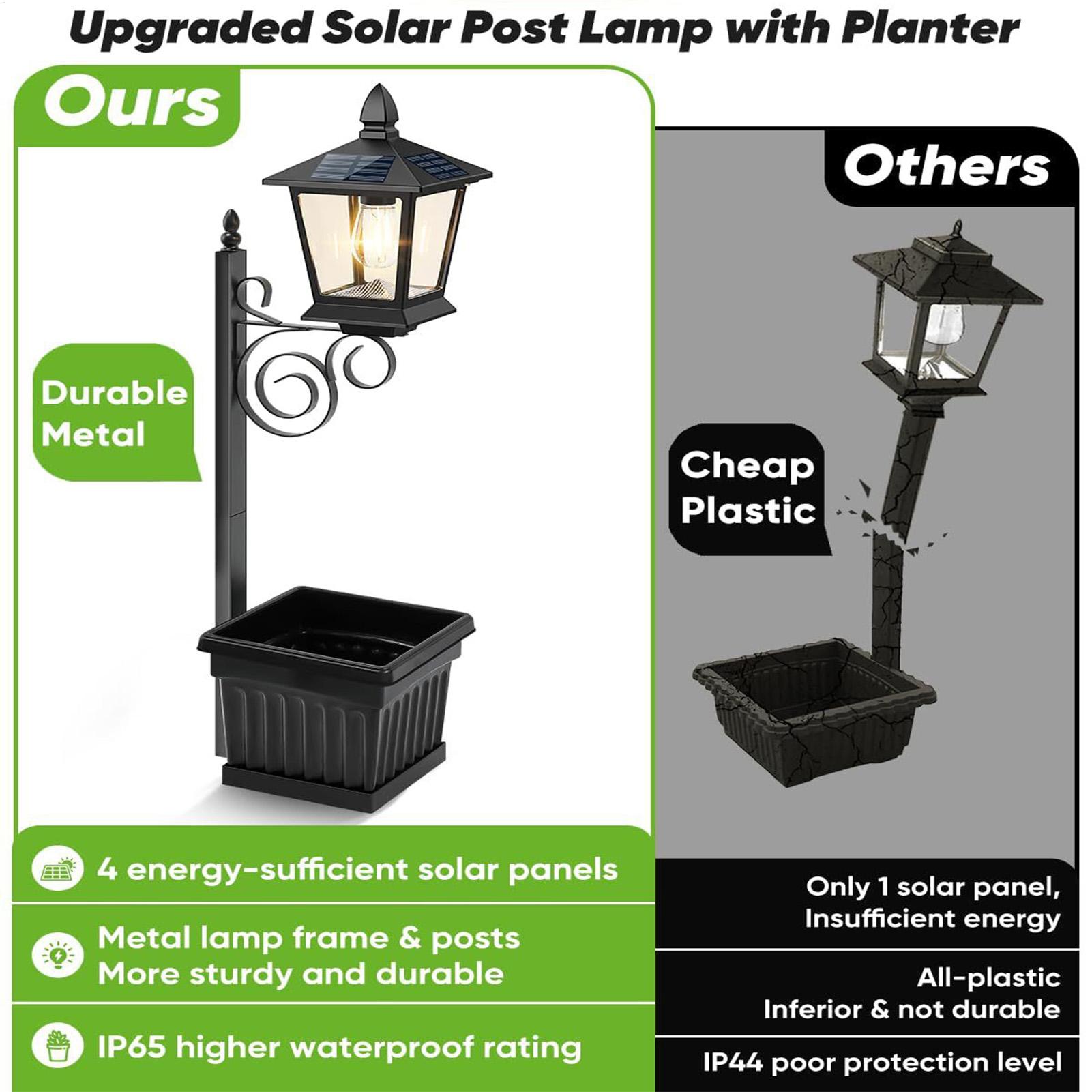 مصباح حديقة يعمل بالطاقة الشمس - مراجعة Outdoor Lighting Front Yard وسعره