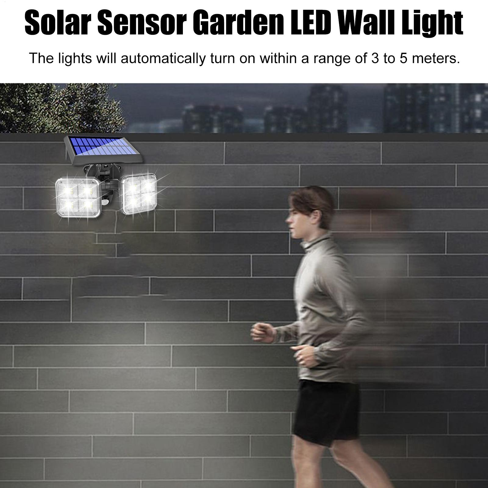أضواء استشعار الحركة الشمسية أ - مراجعة Outdoor Lighting Front Yard وسعره