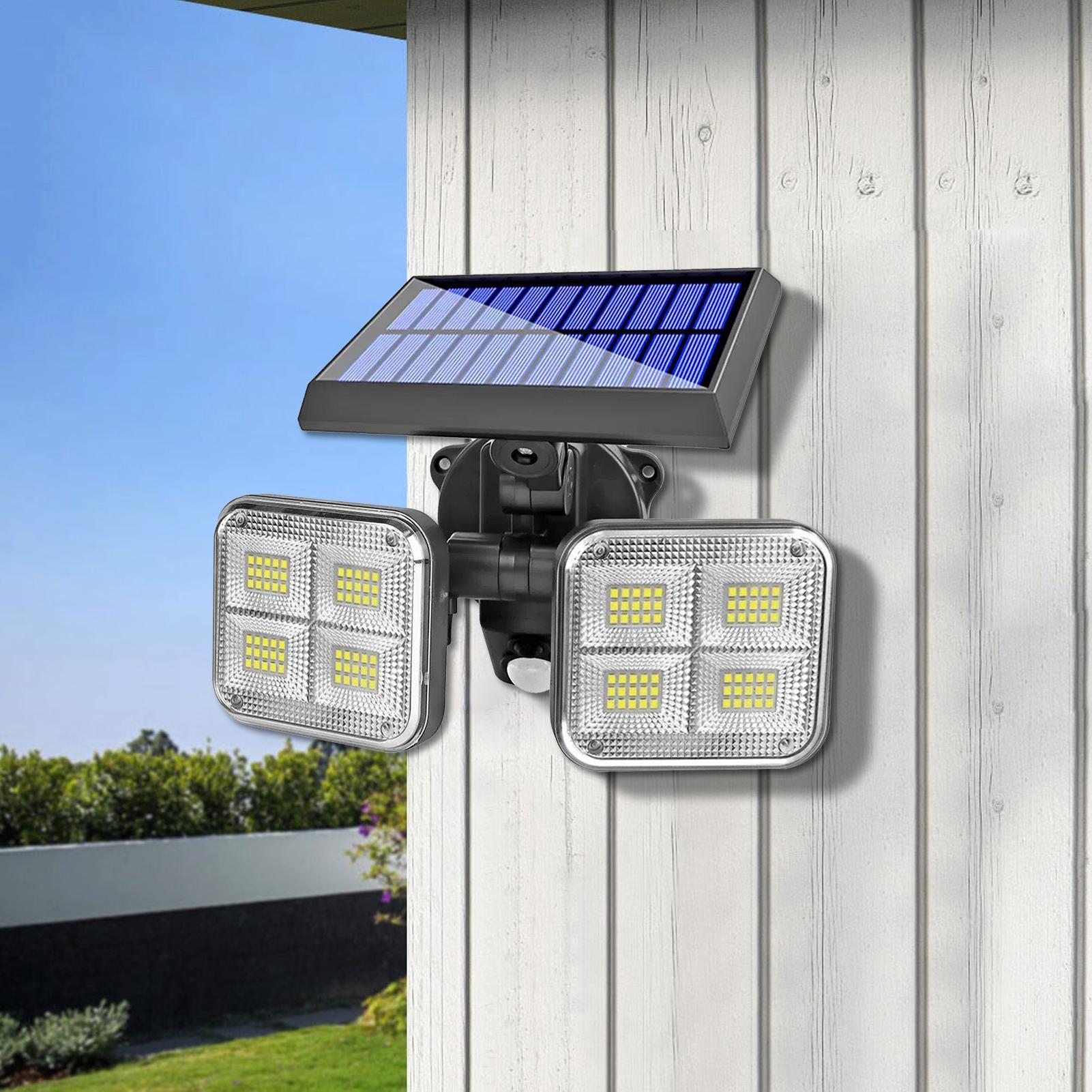 أضواء استشعار الحركة الشمسية أ - مراجعة Outdoor Lighting Front Yard وسعره