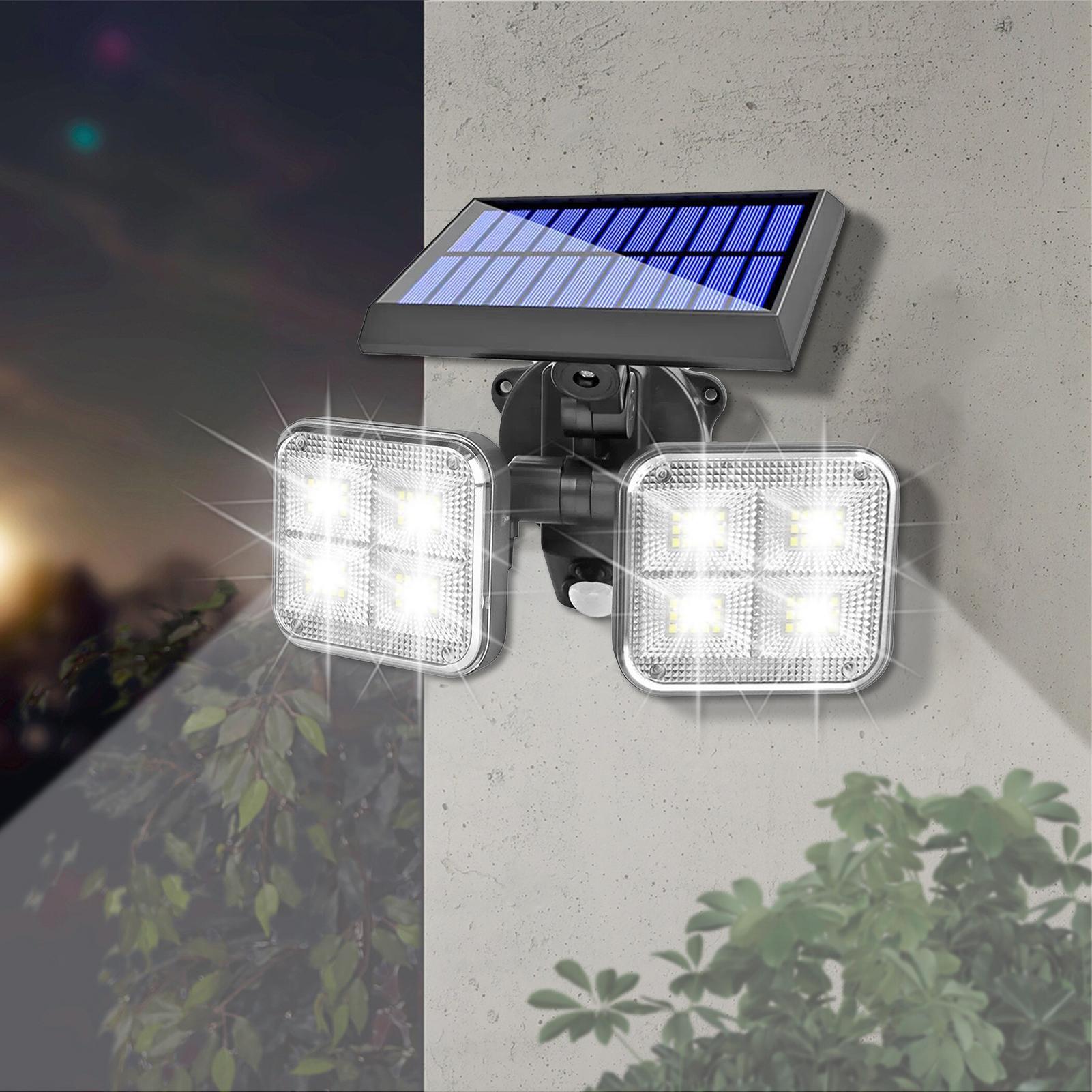 أضواء استشعار الحركة الشمسية أ - مراجعة Outdoor Lighting Front Yard وسعره