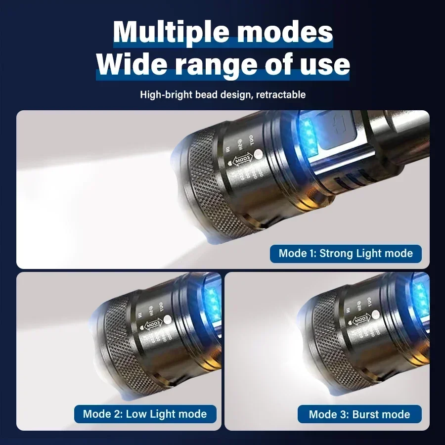 مصباح LED فائق السطوع مصباح يد - مراجعة Outdoor Lighting For Camping وسعره