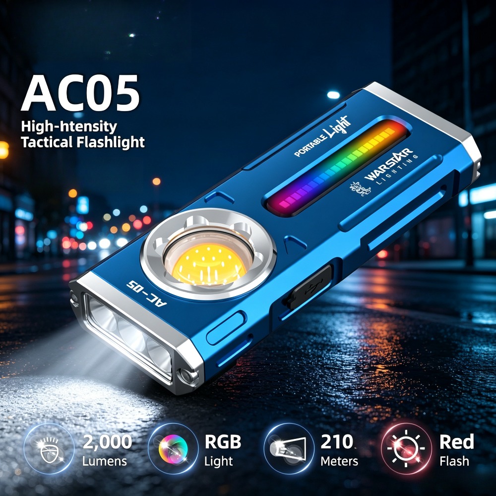 مصباح يدوي محمول AC05 عالي الس - مراجعة Outdoor Lighting The Range وسعره