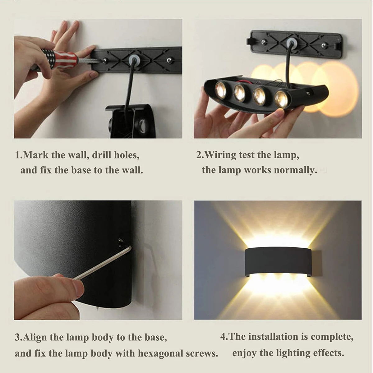 الألومنيوم وحدة إضاءة LED جدار - مراجعة Xl Outdoor Lighting وسعره