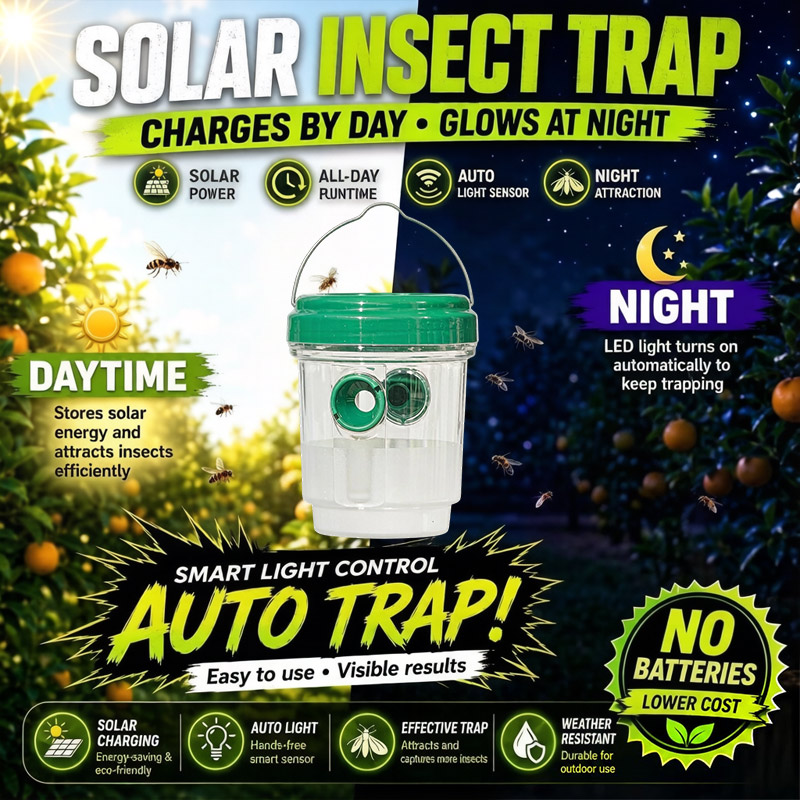مصائد ذباب الفاكهة تعمل بالطاق - مراجعة Outdoor Lighting Company وسعره