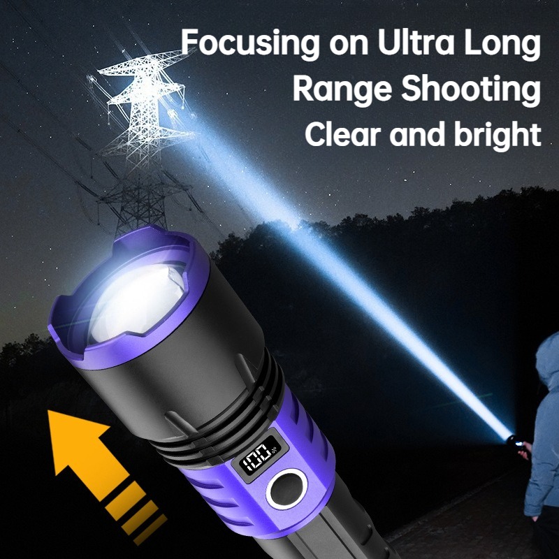 مصباح يدوي LED متعدد الوظائف ق - مراجعة Outdoor Lighting For Camping وسعره