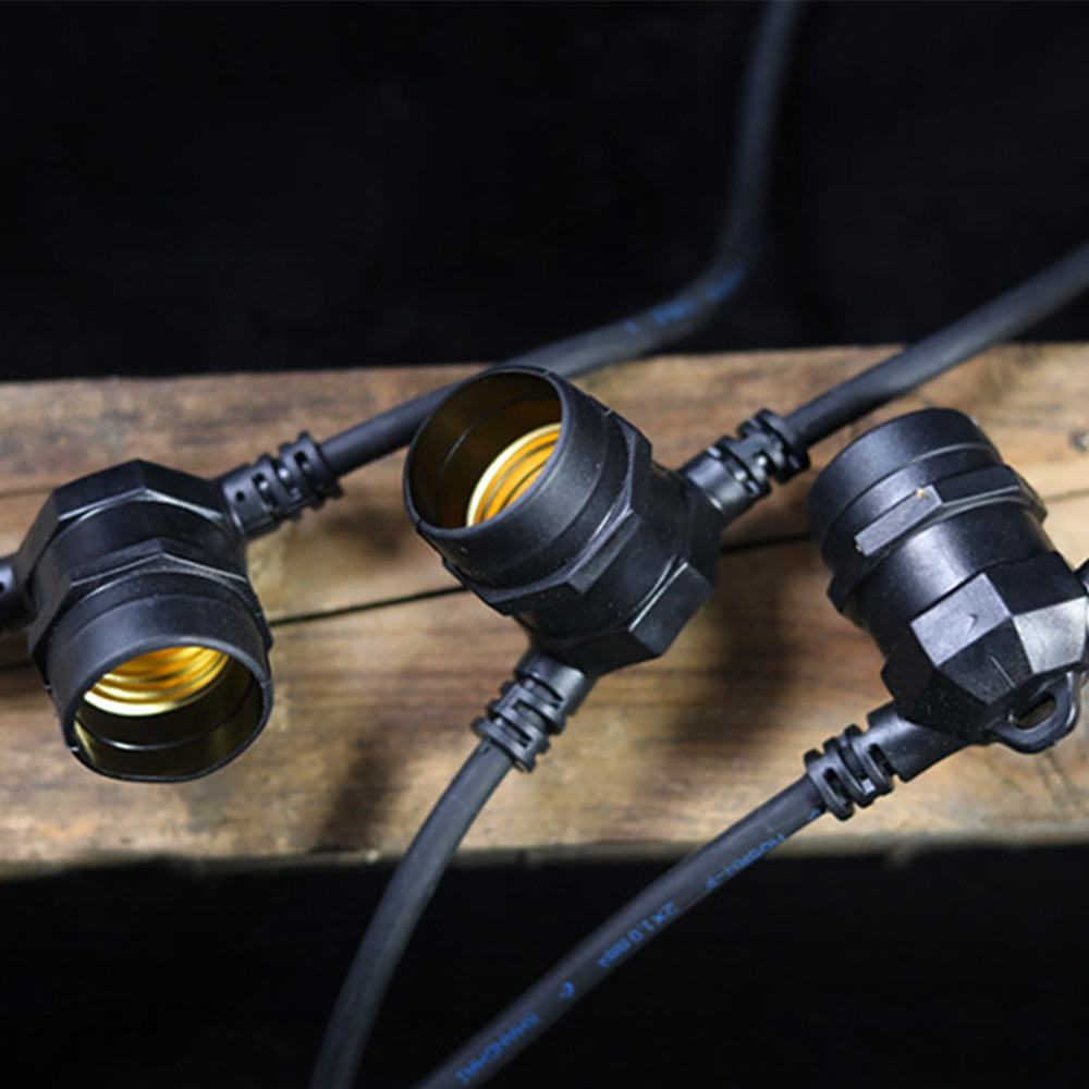 سلسلة إضاءة LED بطول 10 أمتار، - مراجعة Outdoor Lighting Socket وسعره