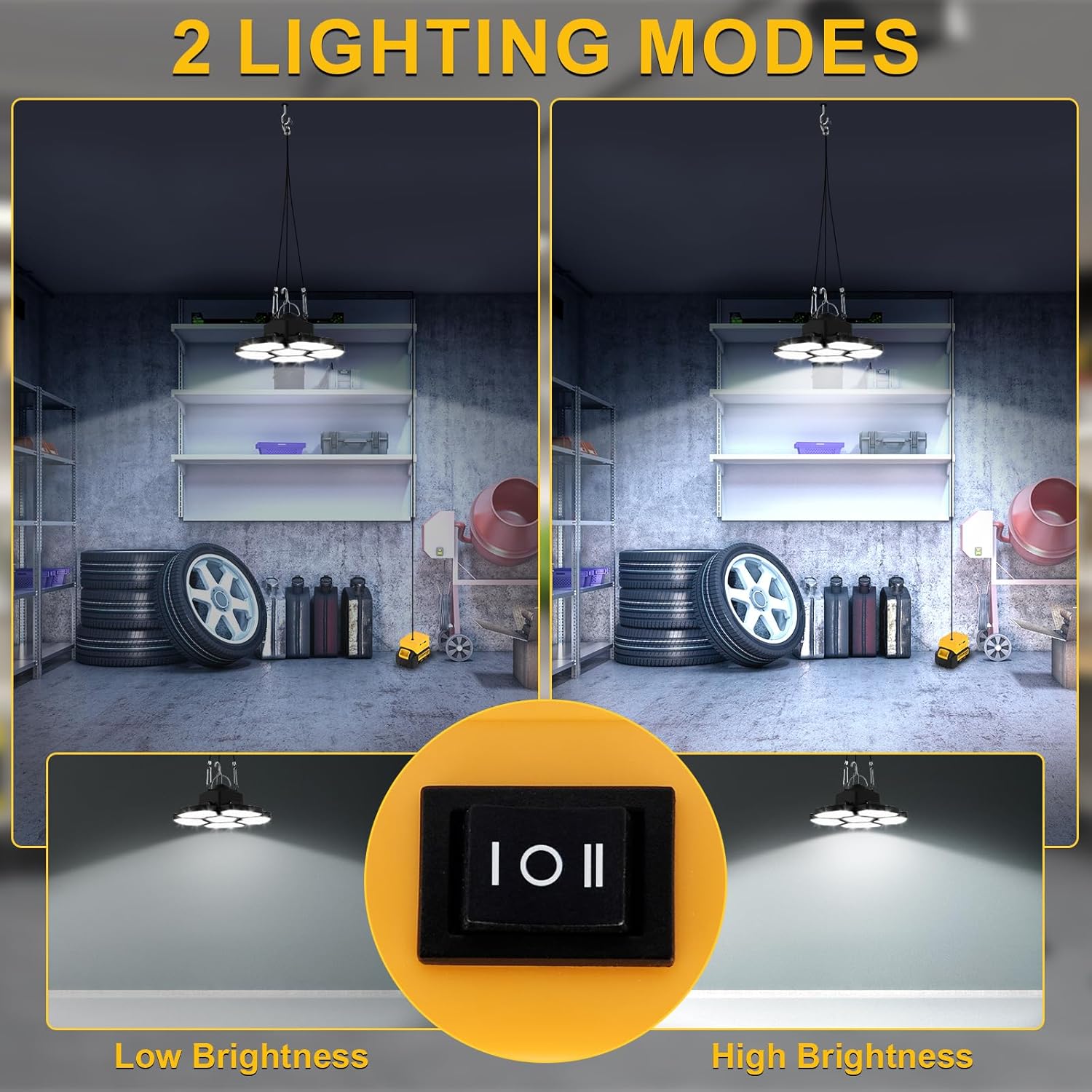 مصباح خيمة يعمل بالبطارية، إضا - مراجعة Outdoor Lighting Garage وسعره
