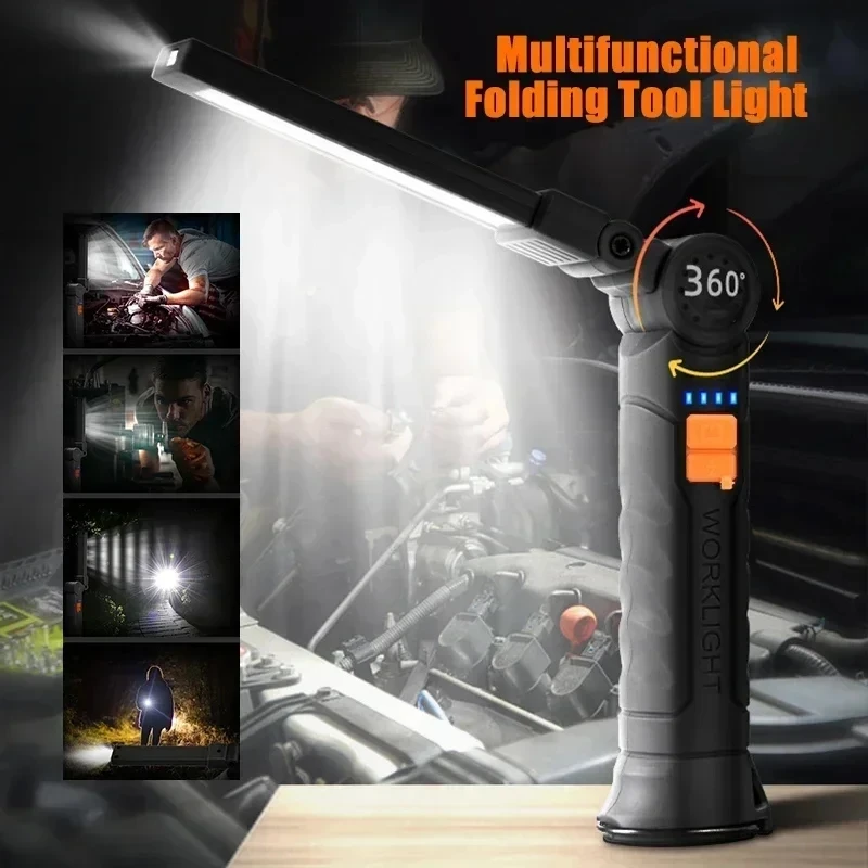 المحمولة COB مصباح ليد جيب USB - مراجعة Outdoor Lighting For Camping وسعره