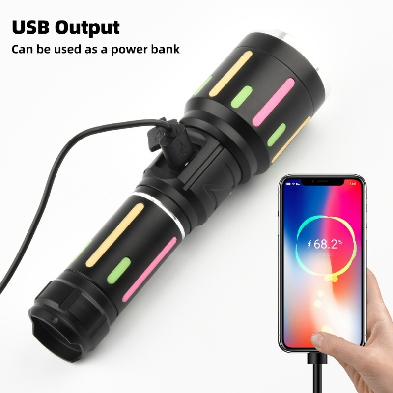 مصباح يدوي فلورسنت أبيض عالي ا - مراجعة Outdoor Lighting For Camping وسعره