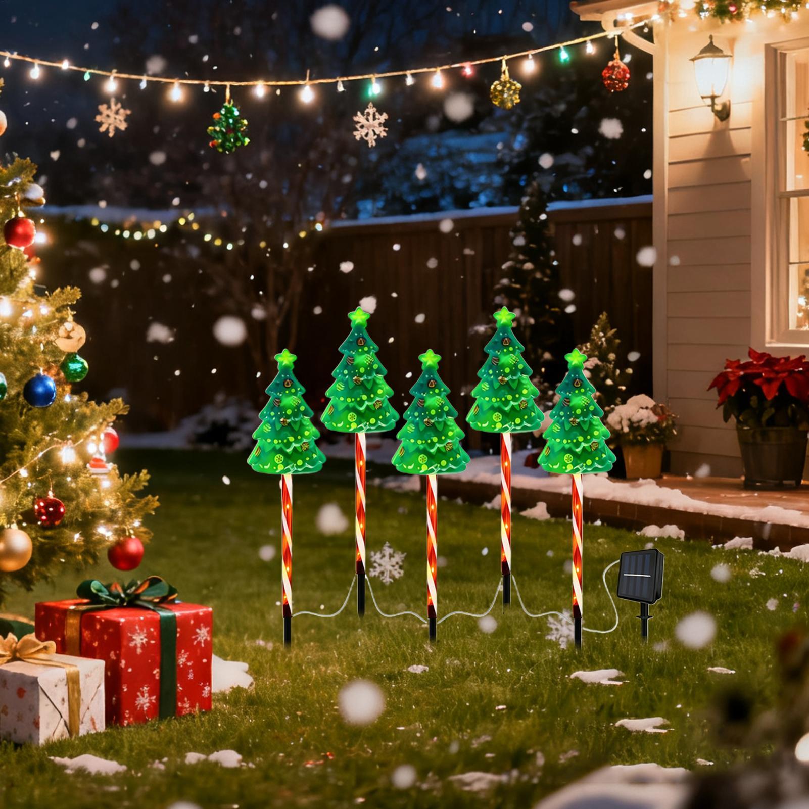 شجرة عيد الميلاد درب ضوء تعمل  - مراجعة Outdoor Lighting Front Yard وسعره