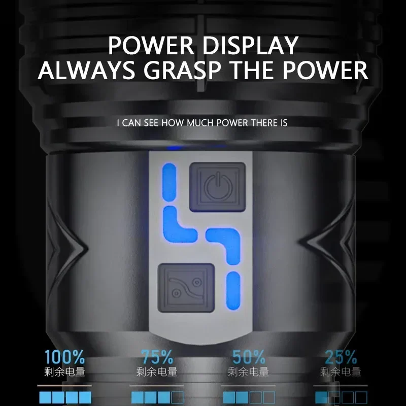 مصباح يدوي LED فائق السطوع بقو - مراجعة Outdoor Lighting The Range وسعره