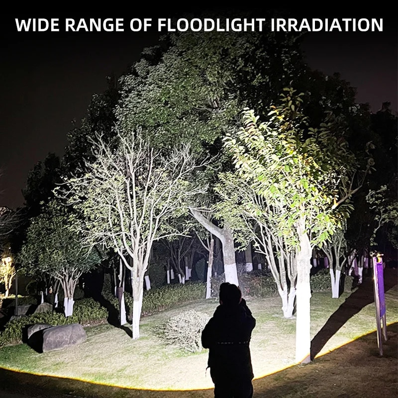 مصباح يدوي متعدد الوظائف يعمل  - مراجعة Outdoor Lighting The Range وسعره