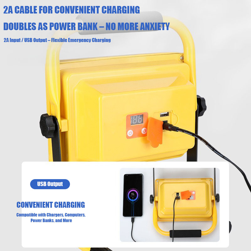 VOLODYMYR LED ضوء العمل المحمو - مراجعة Outdoor Lighting Garage وسعره