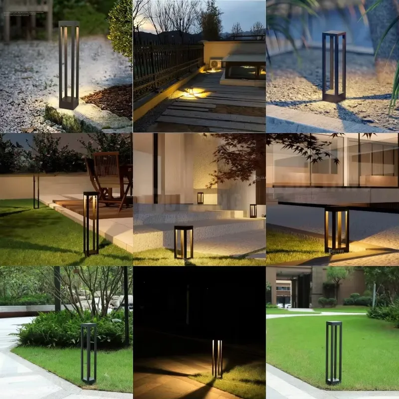 مصباح LED خارجي مقاوم للماء IP - مراجعة Bollard Light Garden وسعره