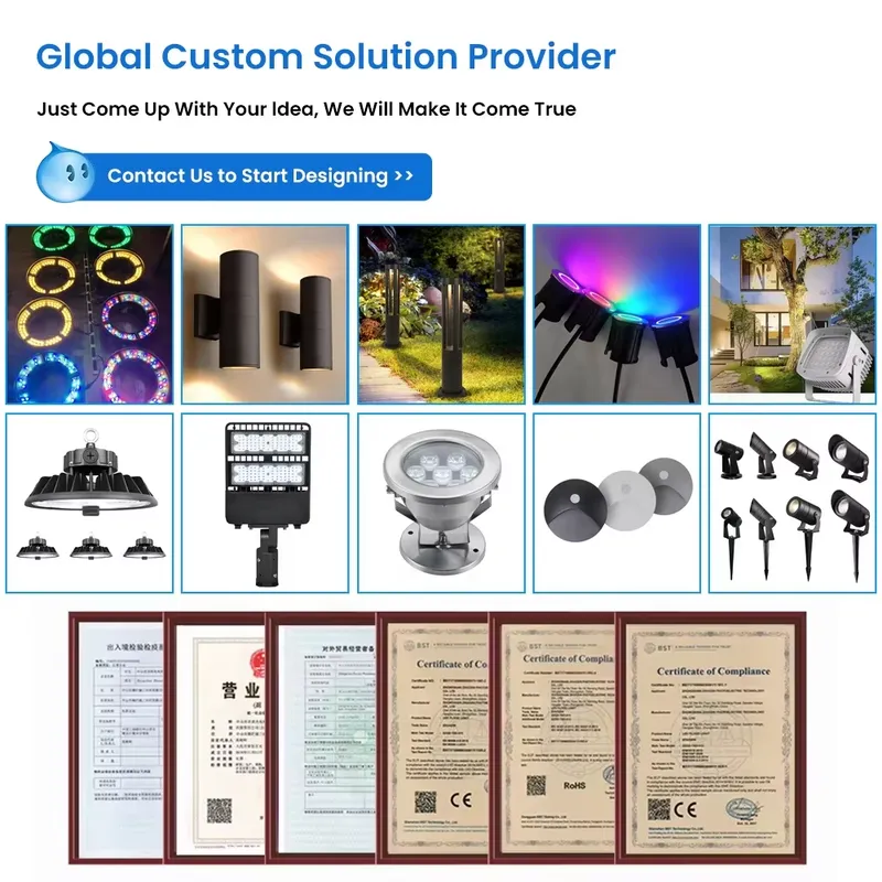 مصباح LED خارجي مقاوم للماء IP - مراجعة Bollard Light Garden وسعره