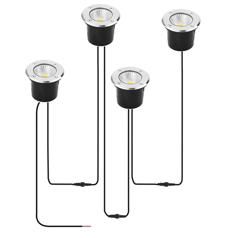 إضاءة LED تحت الأرض مقاومة للم - مراجعة Outdoor Lighting Underground Wiring وسعره