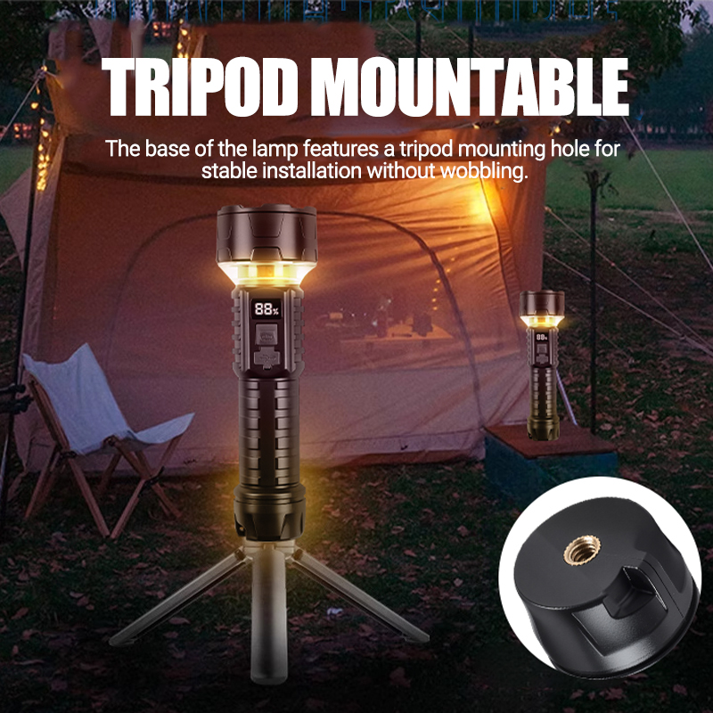COB مصباح ليد جيب فانوس قابل ل - مراجعة Outdoor Lighting For Camping وسعره