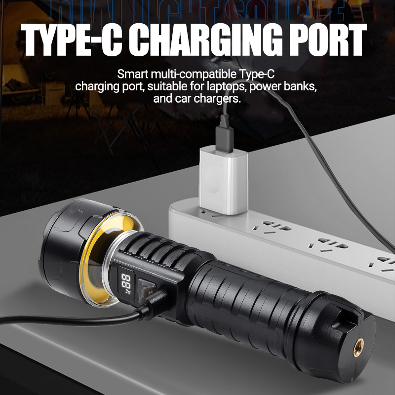 COB مصباح ليد جيب فانوس قابل ل - مراجعة Outdoor Lighting For Camping وسعره