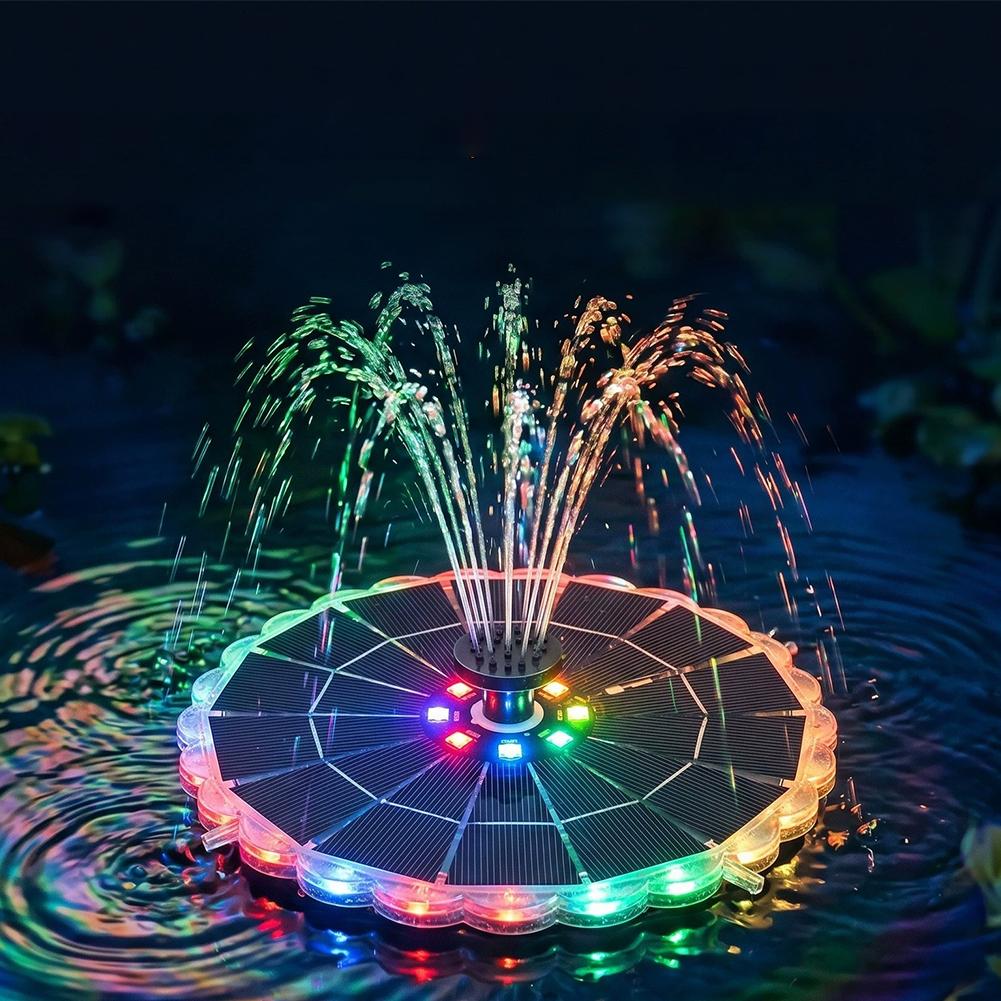 طقم مضخة نافورة شمسية خارجية ب - مراجعة Bollard Light Garden وسعره