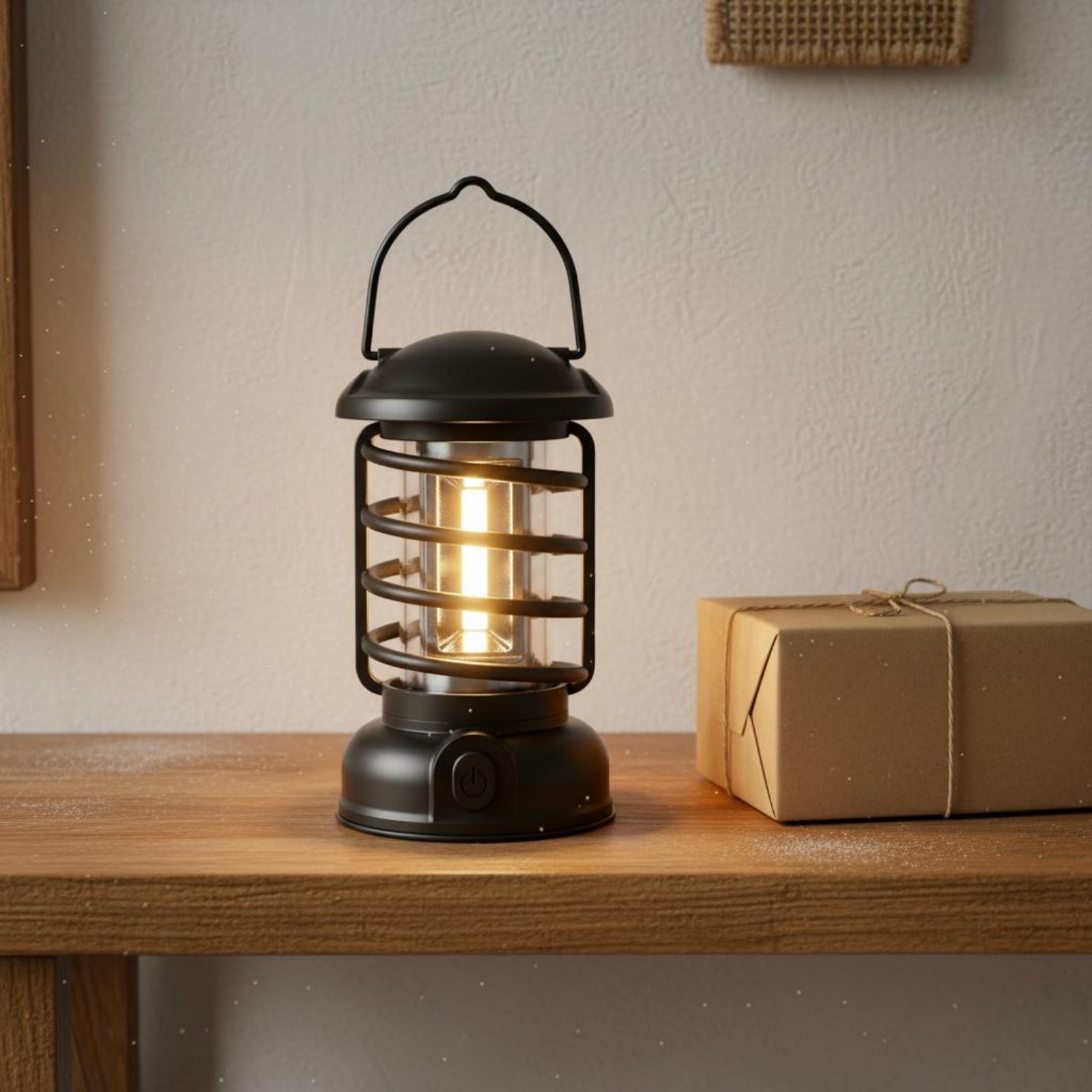فانوس تخييم بتصميم عتيق مع مصد - مراجعة Outdoor Lighting For Camping وسعره