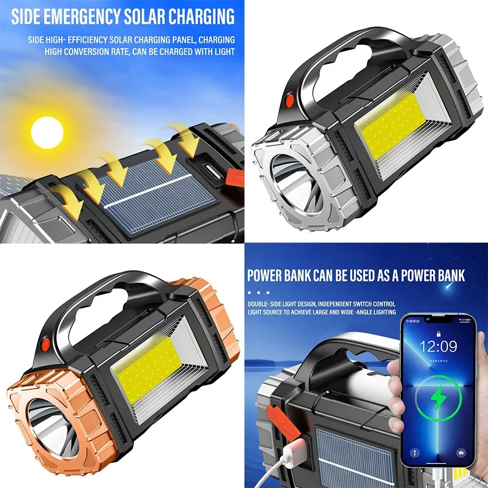 مصباح يدوي LED شمسي عالي الطاق - مراجعة Outdoor Lighting Brands وسعره