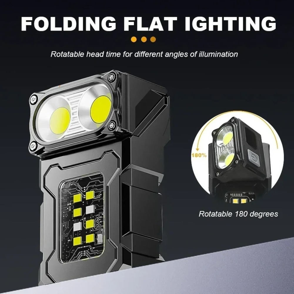 مصباح يدوي LED صغير قابل لإعاد - مراجعة Outdoor Lighting For Camping وسعره