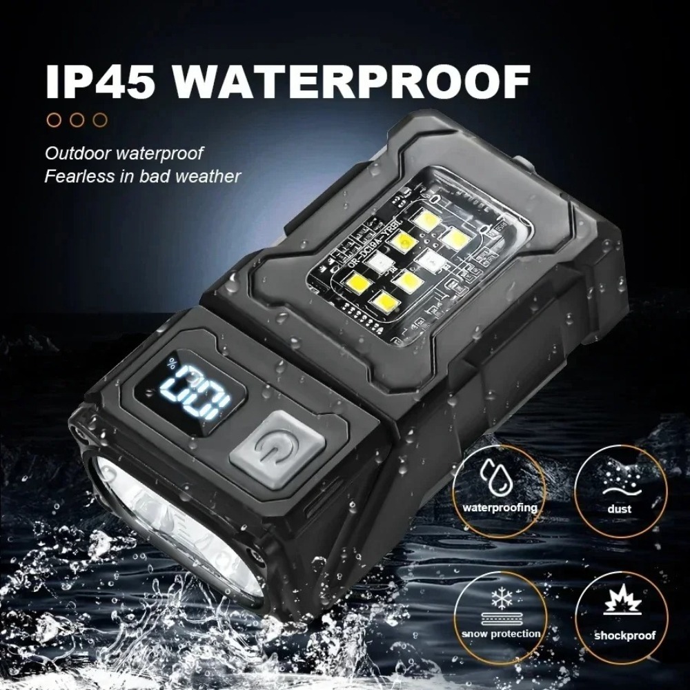 مصباح يدوي LED صغير قابل لإعاد - مراجعة Outdoor Lighting For Camping وسعره