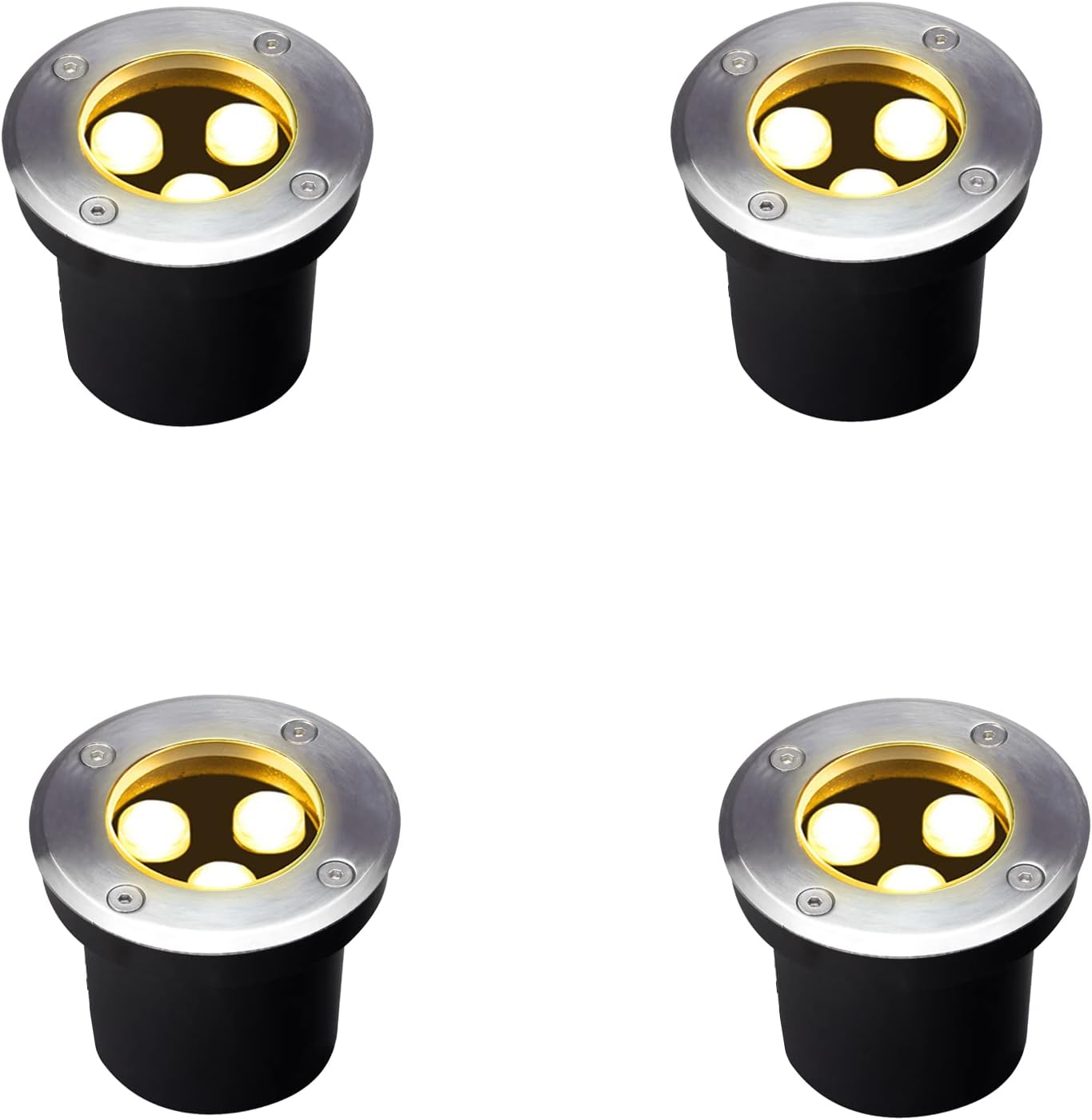 4 قطع إضاءة خارجية أرضية 3 واط - مراجعة Outdoor Lighting Underground Wiring وسعره