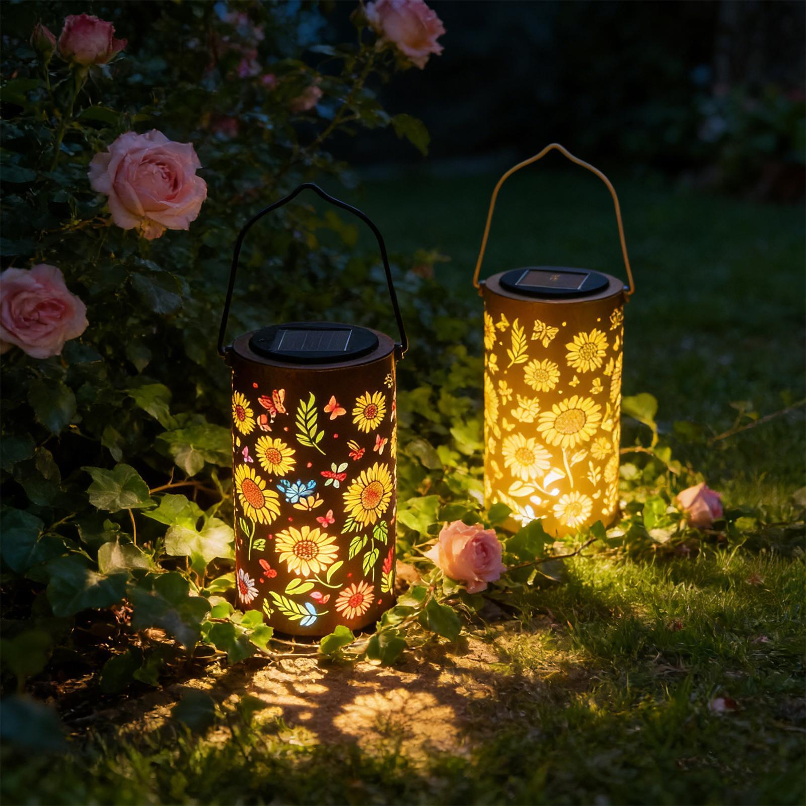 فانوس شمسي خارجي معدني مقاوم ل - مراجعة Outdoor Lighting Front Yard وسعره