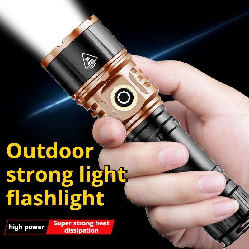 مصباح يدوي LED قوي عالي الطاقة - مراجعة Outdoor Lighting For Camping وسعره