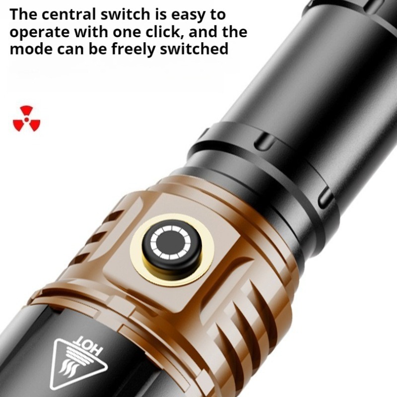 مصباح يدوي LED قوي عالي الطاقة - مراجعة Outdoor Lighting For Camping وسعره