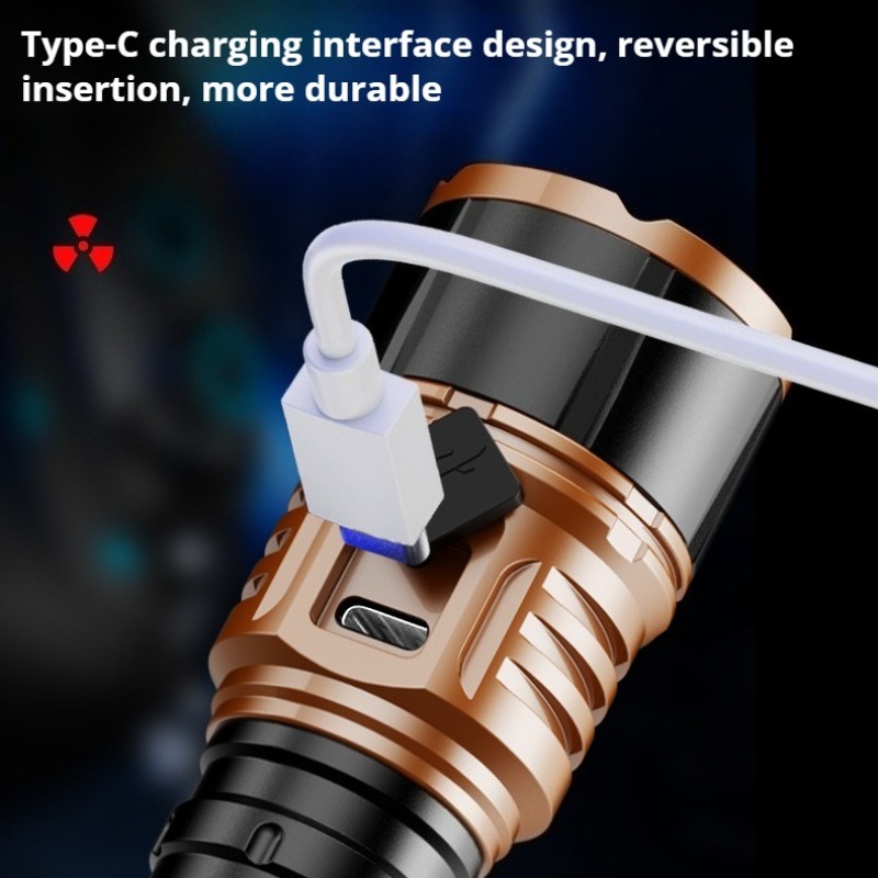 مصباح يدوي LED قوي عالي الطاقة - مراجعة Outdoor Lighting For Camping وسعره