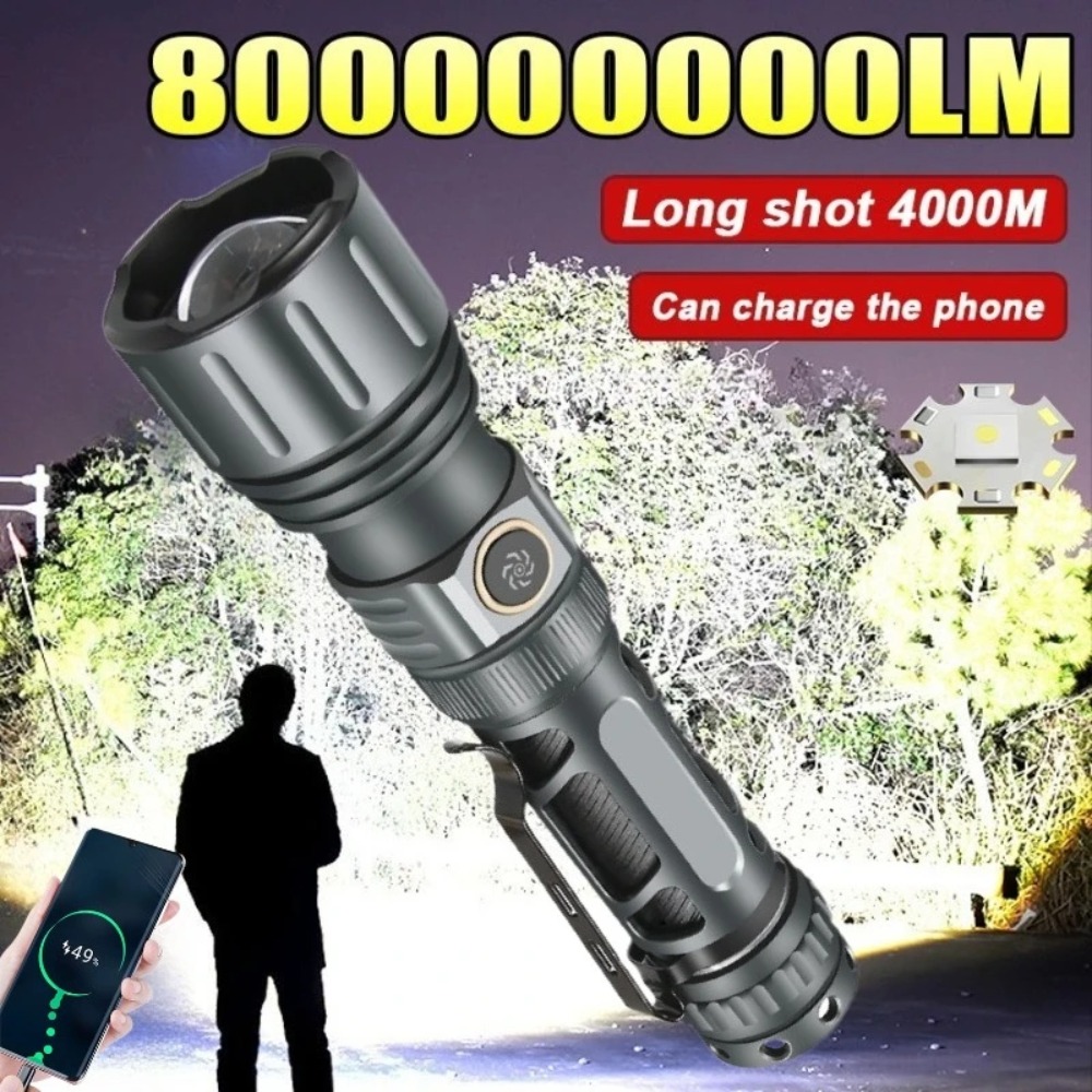 مصباح يدوي فائق السطوع محمول ق - مراجعة Outdoor Lighting For Camping وسعره