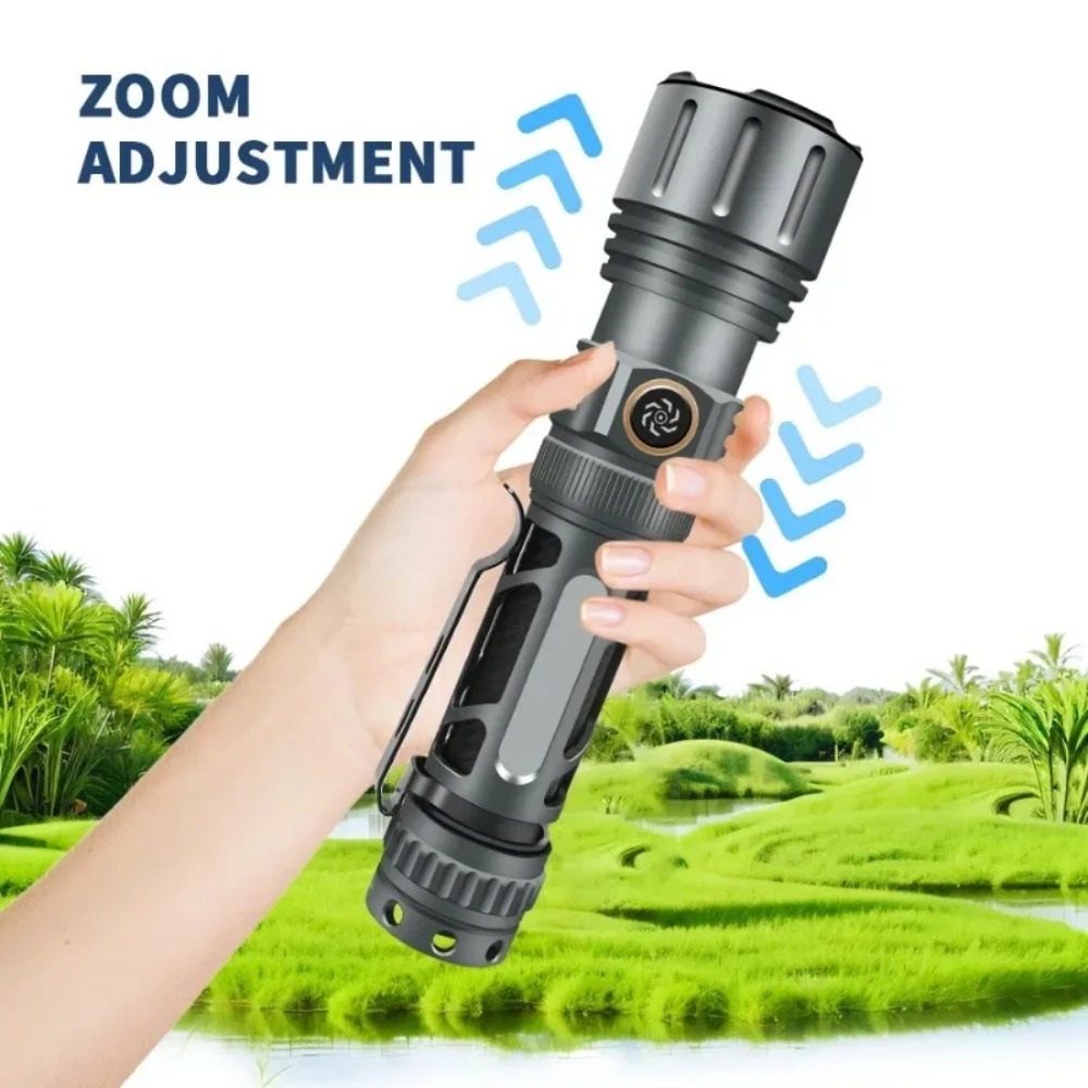 مصباح يدوي فائق السطوع محمول ق - مراجعة Outdoor Lighting For Camping وسعره